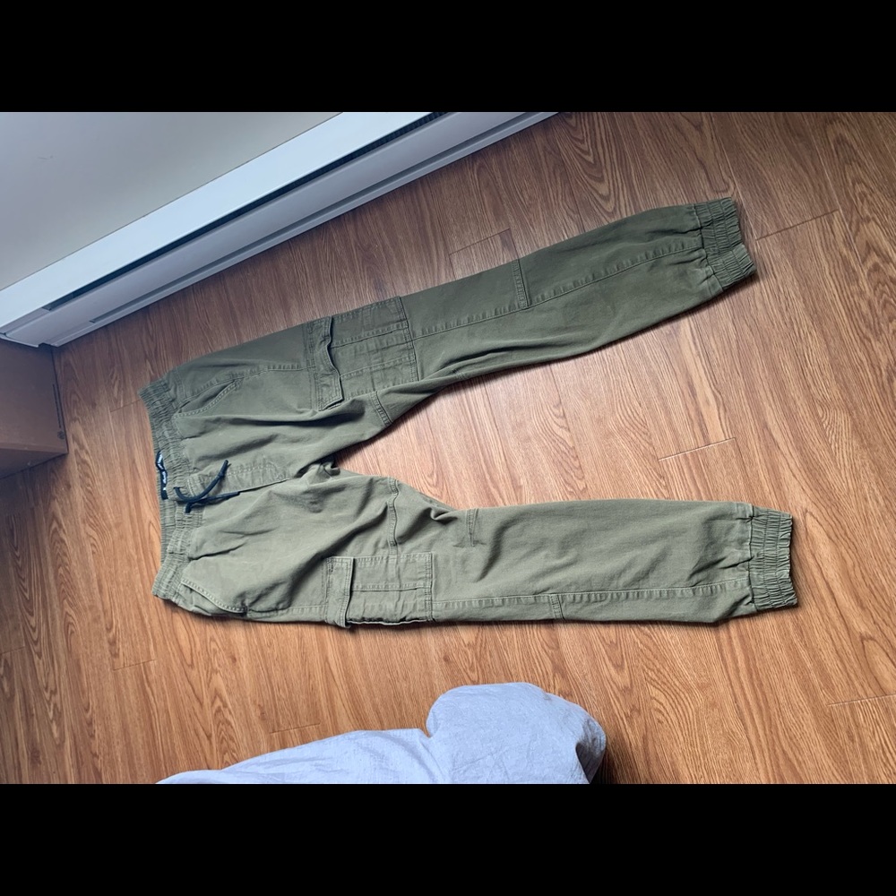 Denim & Co cargo pants in Green w32 l32